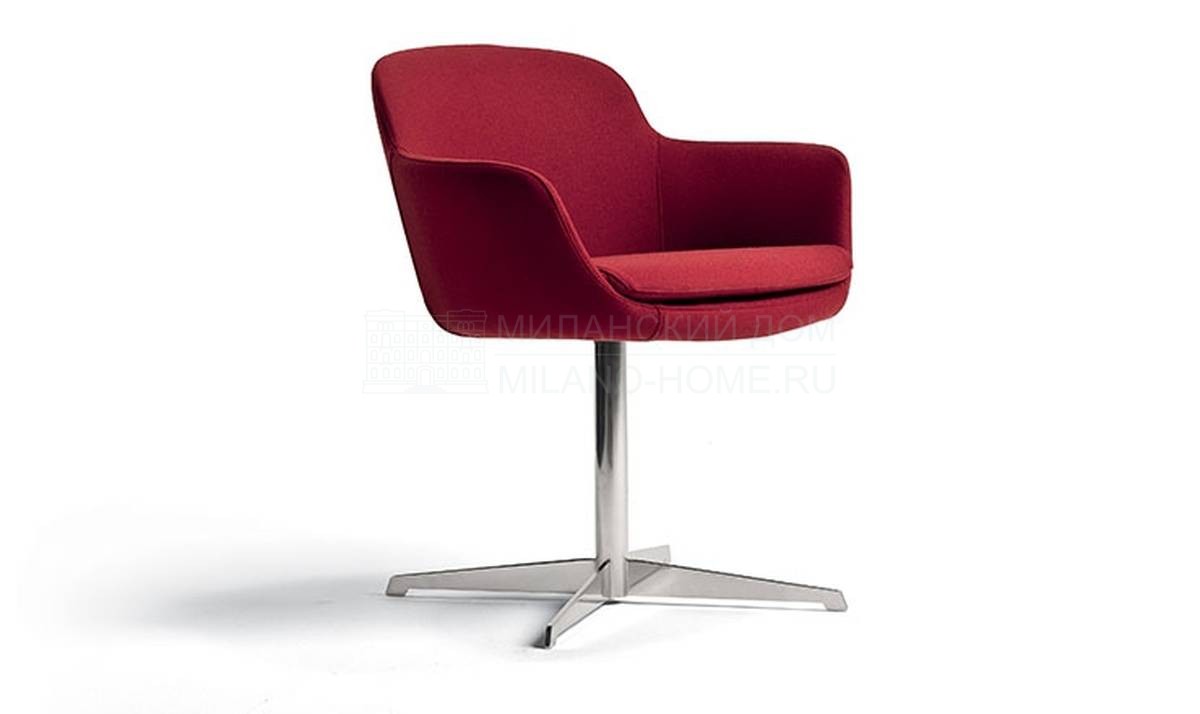 Кресло Dana/armchair-with-swivel-base из Италии фабрики CTS SALOTTI