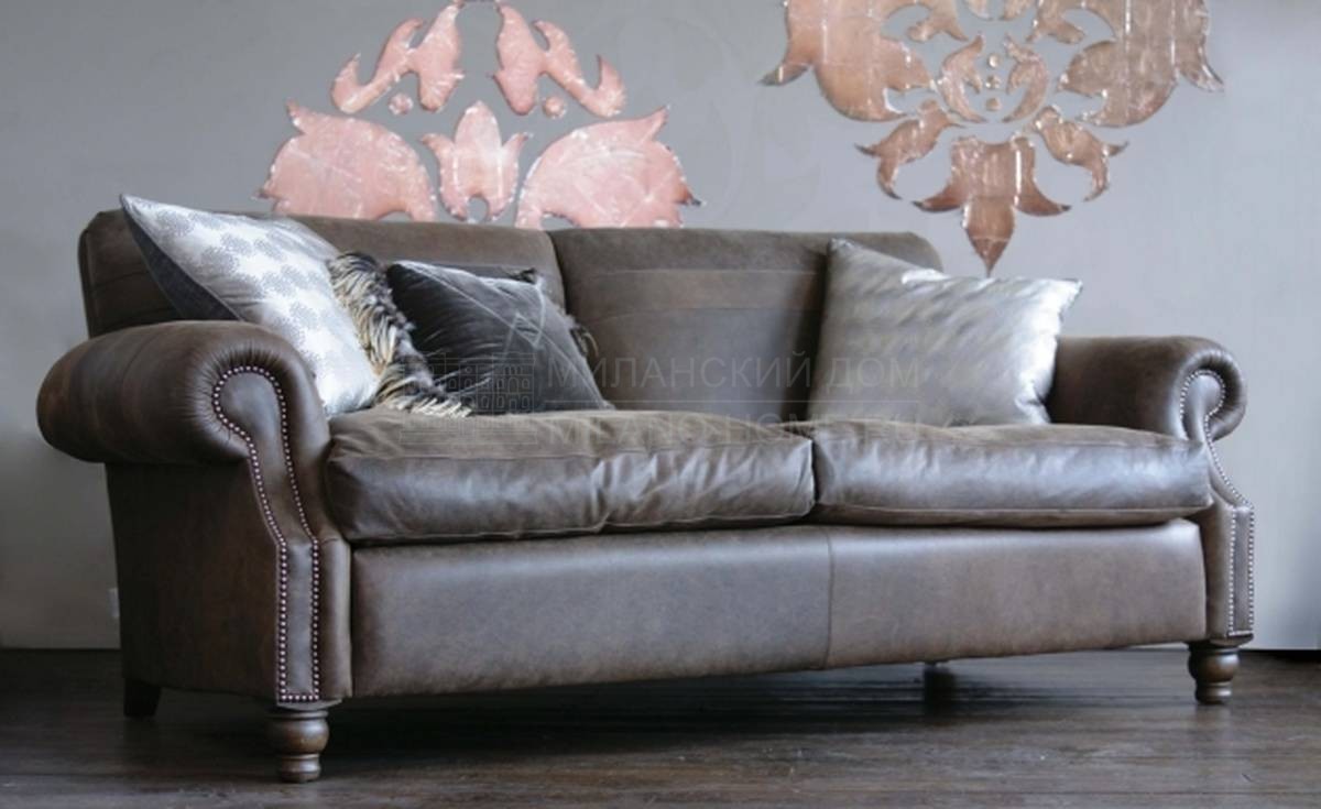 Кожаный диван Tolstoy Sofa из Великобритании фабрики JOHN SANKEY