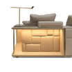 Кожаный диван Babylon rack sofa — фотография 7