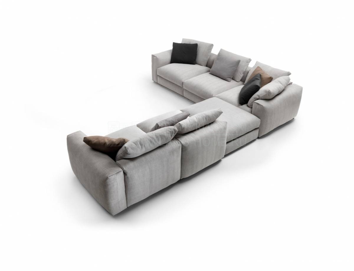 Угловой диван Asolo modular sofa из Италии фабрики FLEXFORM