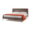 Кровать с мягким изголовьем Lipp bed — фотография 2