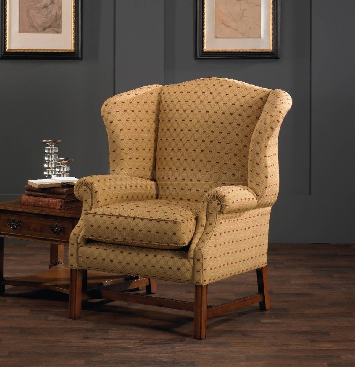 Каминное кресло Oxford/armchair из Великобритании фабрики DAVID GUNDRY