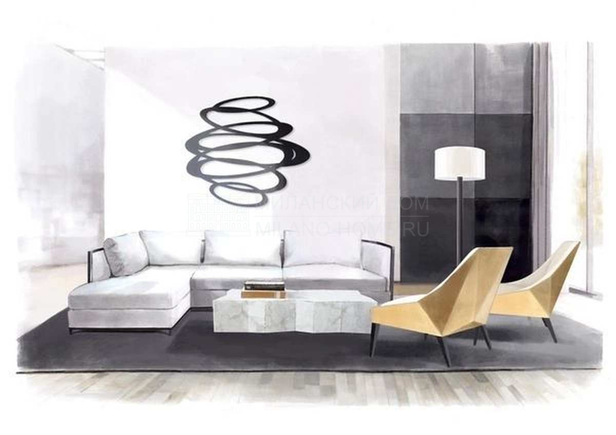 Кресло Gemma armchair / art. 60-0617 из США фабрики CHRISTOPHER GUY