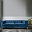 Прямой диван Boheme sofa capitonne motif — фотография 10