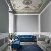 Прямой диван Boheme sofa capitonne motif — фотография 11