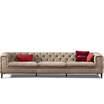 Прямой диван Boheme sofa capitonne motif — фотография 2