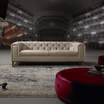 Прямой диван Boheme sofa capitonne motif — фотография 4