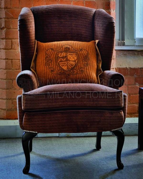 Каминное кресло Phanter/armchair из Италии фабрики MANTELLASSI