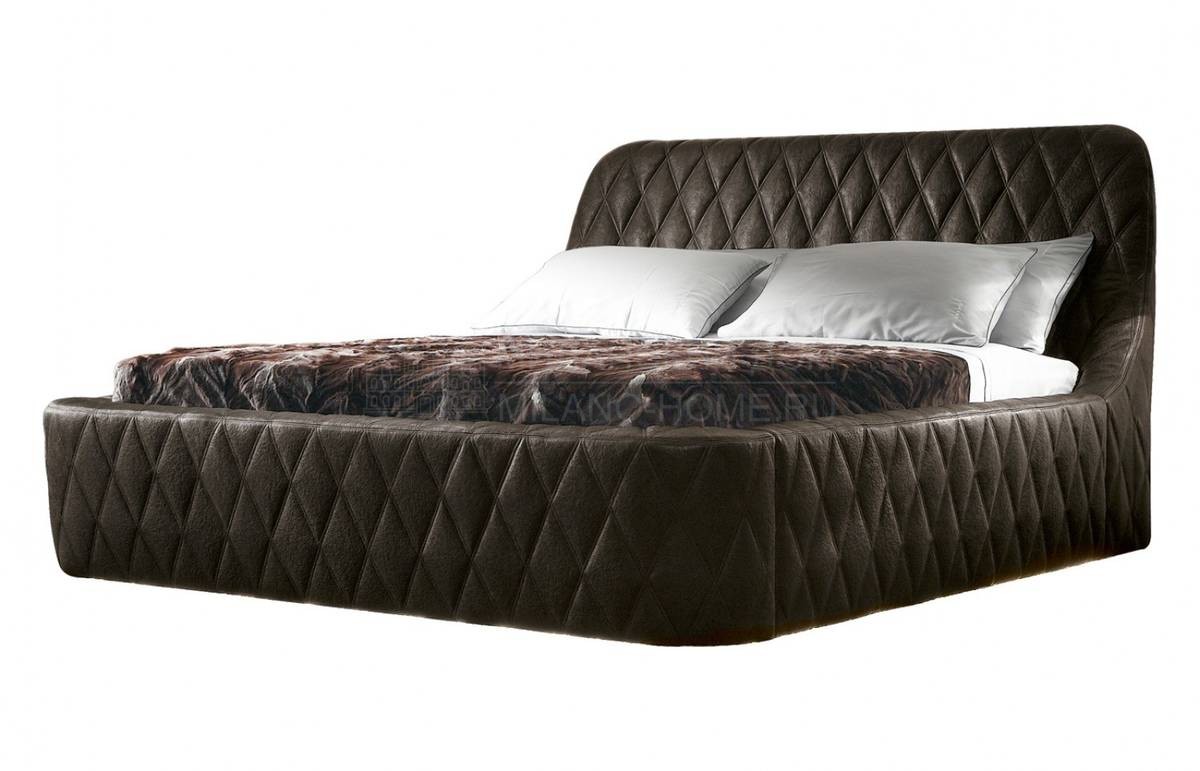 Кровать с мягким изголовьем Continental/bed из Италии фабрики SMANIA