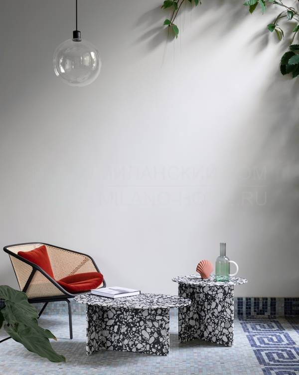 Кофейный столик Chap coffee table cristal из Италии фабрики MINIFORMS