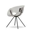 Металлический / Пластиковый стул Flat polycarbonate chair