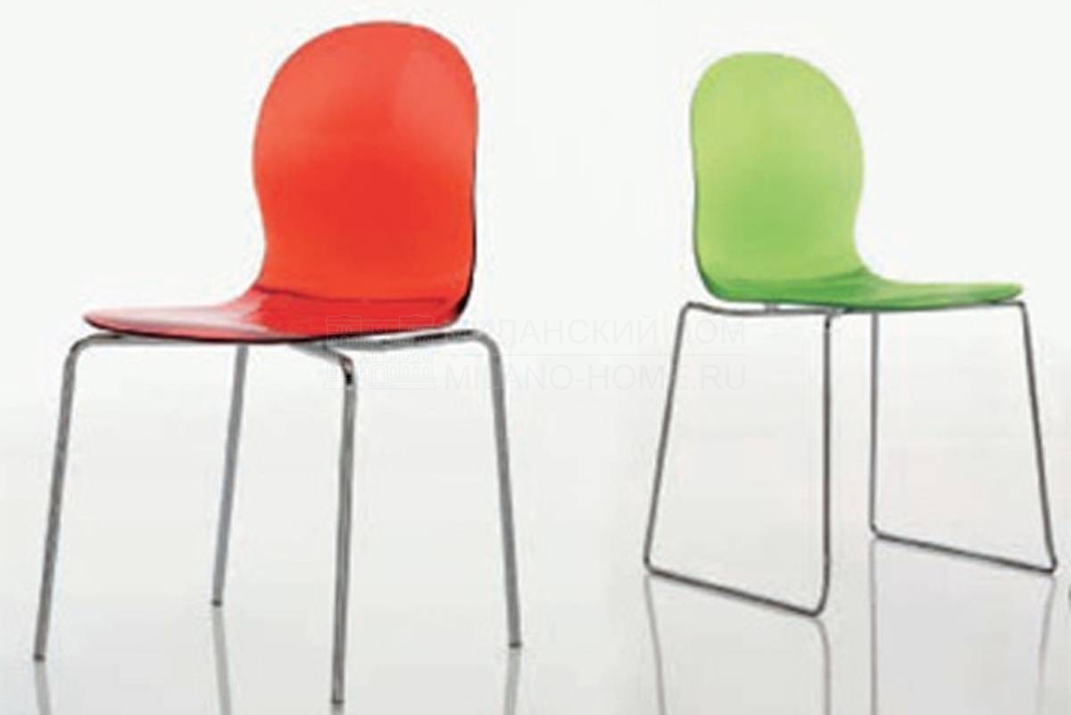 Металлический / Пластиковый стул Lollipop / art.SL1/ SL2 из Италии фабрики ALIVAR