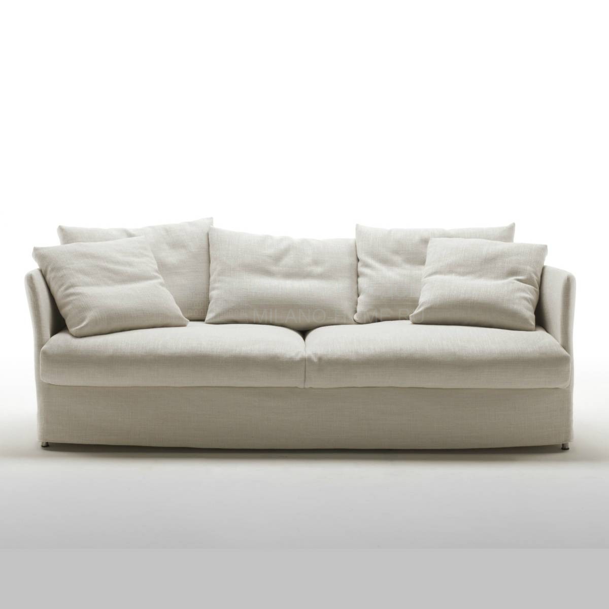 Прямой диван Curve sofa из Италии фабрики LIVING DIVANI