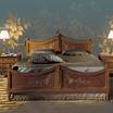 Кровать с деревянным изголовьем Ponchielli art.7600-P21