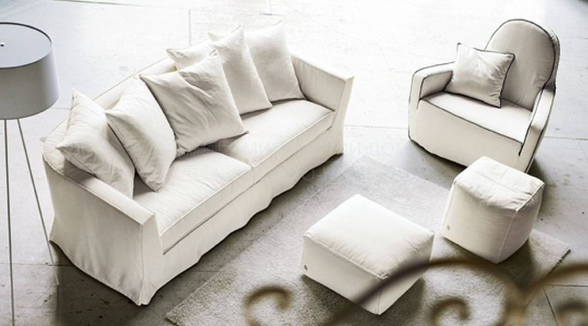 Прямой диван Bonsoir divano из Италии фабрики BUSNELLI