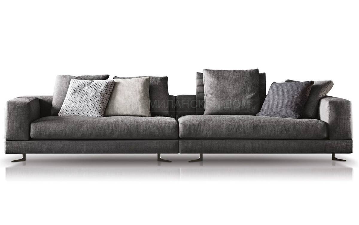 Прямой диван White sofa из Италии фабрики MINOTTI
