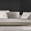 Прямой диван White sofa — фотография 3