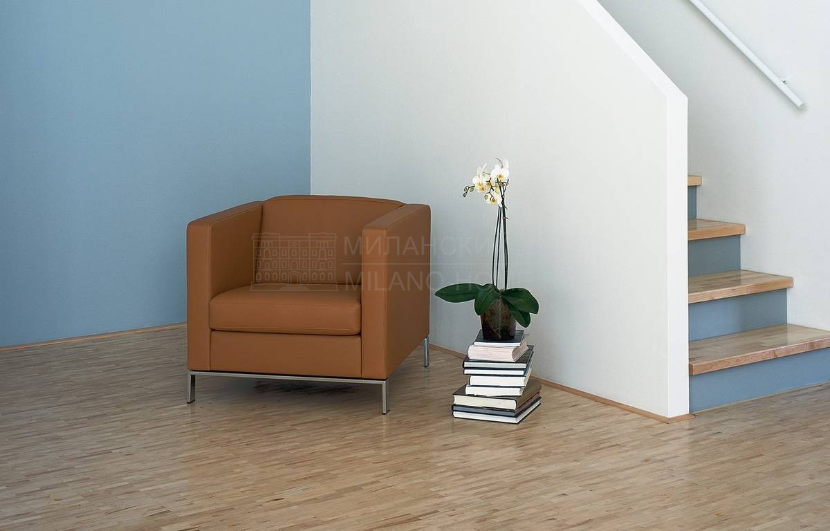 Кожаное кресло Foster 500/armchair из Германии фабрики WALTER KNOLL