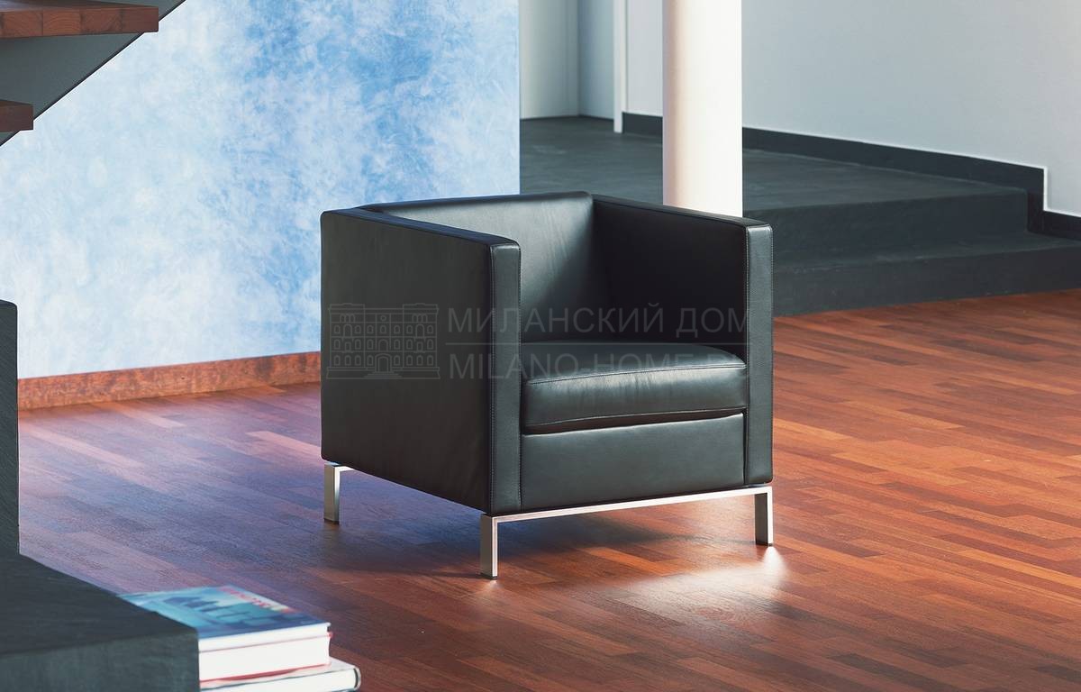 Кожаное кресло Foster 501/armchair из Германии фабрики WALTER KNOLL