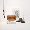 Кожаное кресло Haussmann 310/armchair