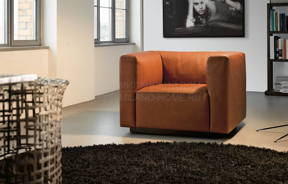 Кожаное кресло Living Landscape 740/armchair из Германии фабрики WALTER KNOLL