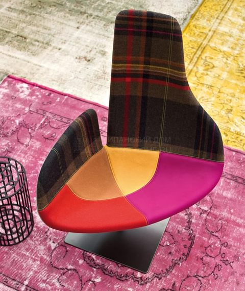 Лаунж кресло Fjord lounge / art.FJ003K из Италии фабрики MOROSO