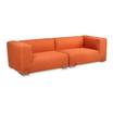 Прямой диван Plastics Duo sofa — фотография 2