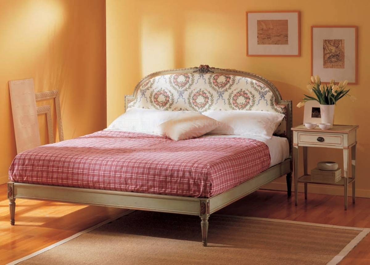 Кровать с мягким изголовьем 2267 из Италии фабрики SALDA