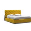 Кровать с мягким изголовьем Chanel bed
