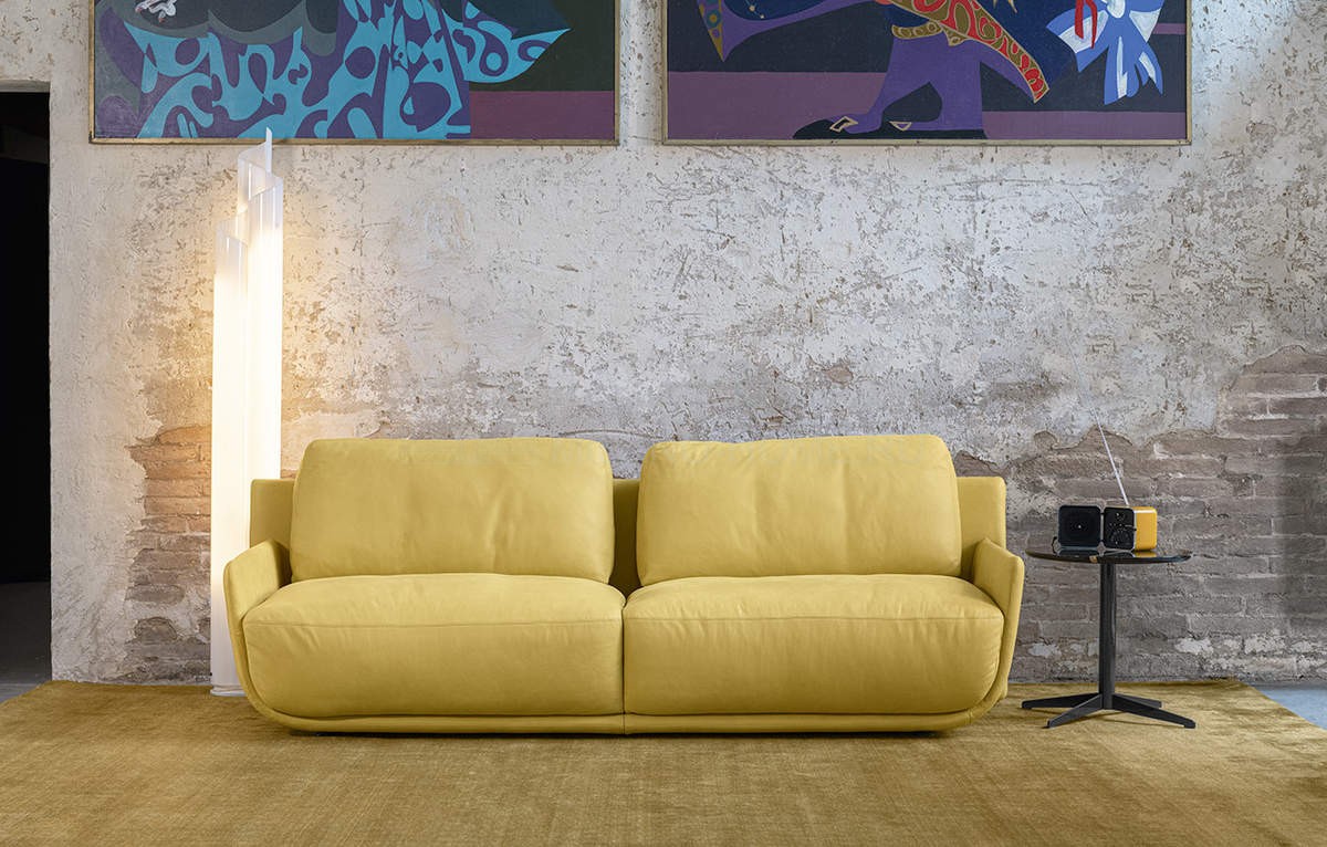 Прямой диван Bliss sofa  из Италии фабрики PRIANERA