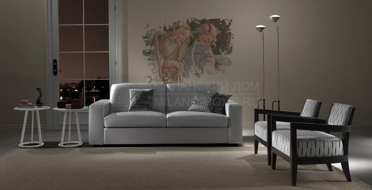 Прямой диван Martina Square/sofa из Италии фабрики ASNAGHI / INEDITO