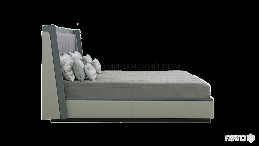 Кровать с мягким изголовьем Coen bed из Португалии фабрики FRATO