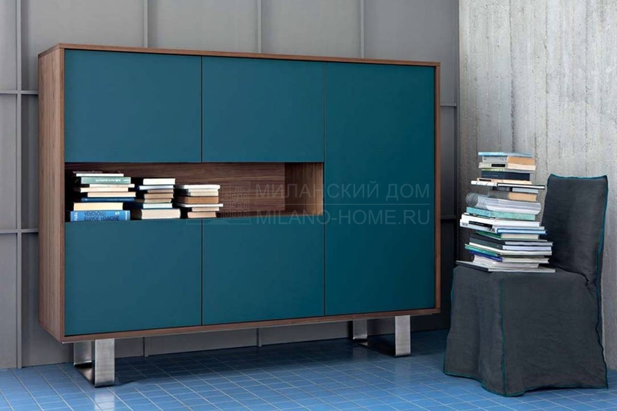 Книжный шкаф Sweet 67LR 367LR 567LR из Италии фабрики GERVASONI