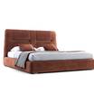 Кровать с мягким изголовьем Omer bed