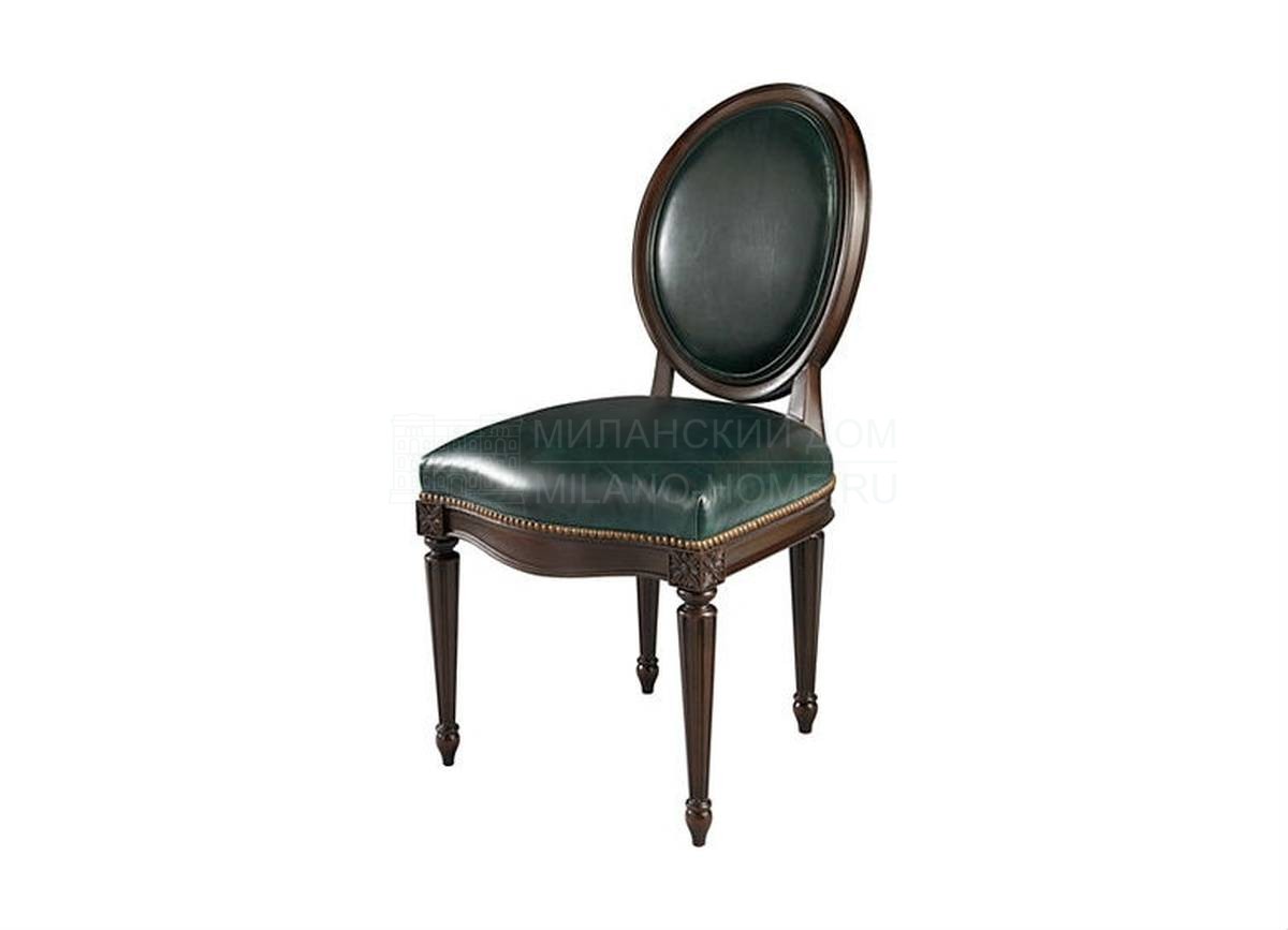 Кожаный стул Lady Grey chair из США фабрики BAKER