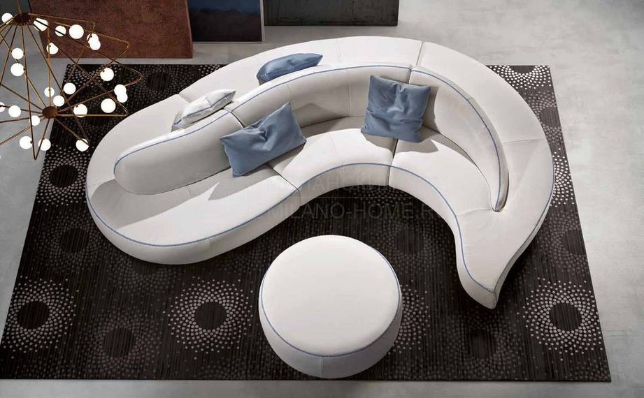 Полукруглый диван Wave sofa из Италии фабрики GAMMA ARREDAMENTI
