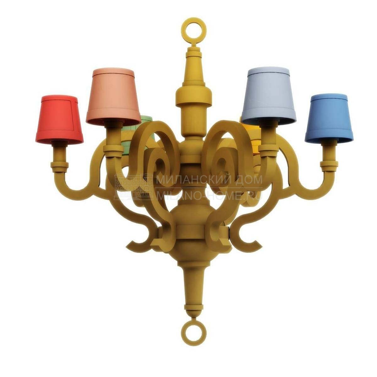 Люстра Paper Chandelier L Patchwork из Голландии фабрики MOOOI