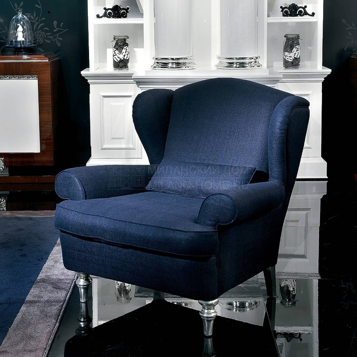 Каминное кресло Doge/S 315 из Италии фабрики ELLEDUE