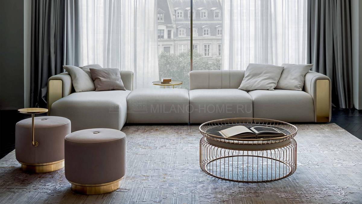 Угловой диван Luz modular sofa из Италии фабрики RUGIANO