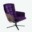 Лаунж кресло Marla armchair purple lounge