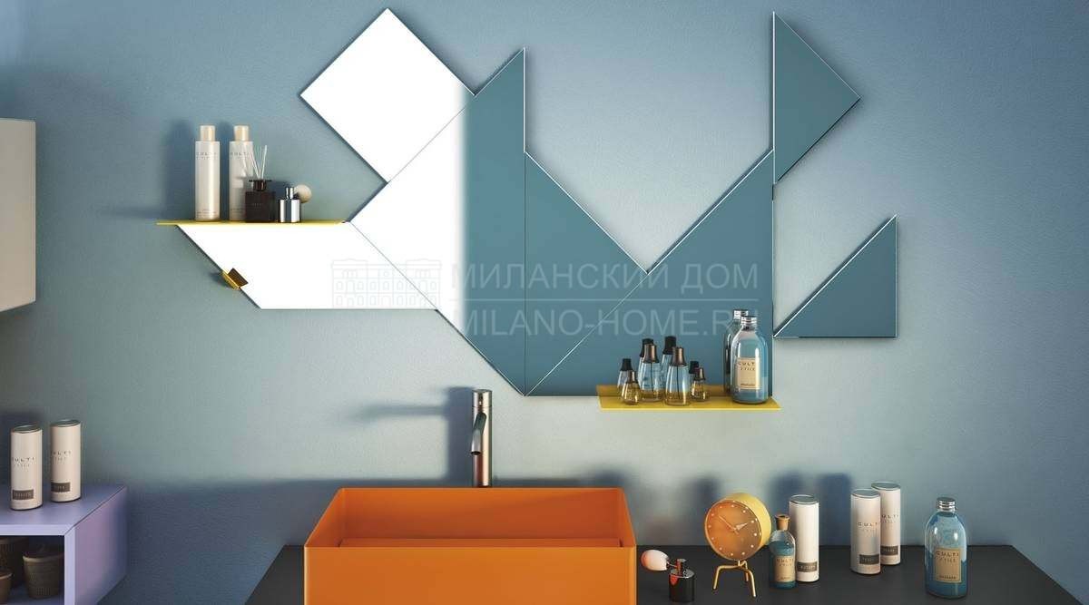 Зеркало настенное Tangram/mirror из Италии фабрики LAGO