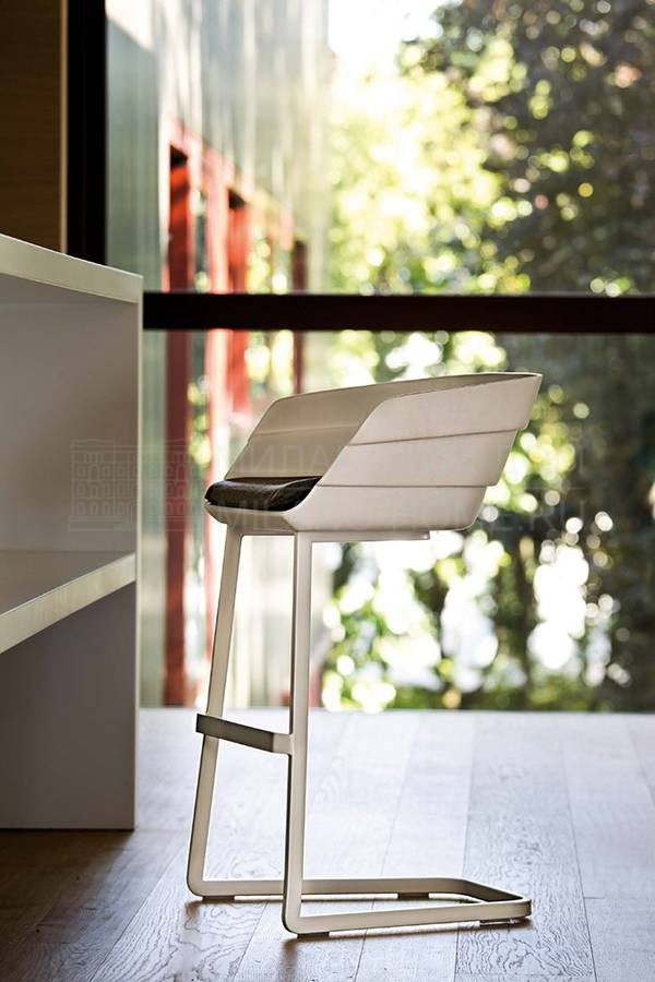 Барный стул Rift / art. RF0111 /  RF0112 из Италии фабрики MOROSO
