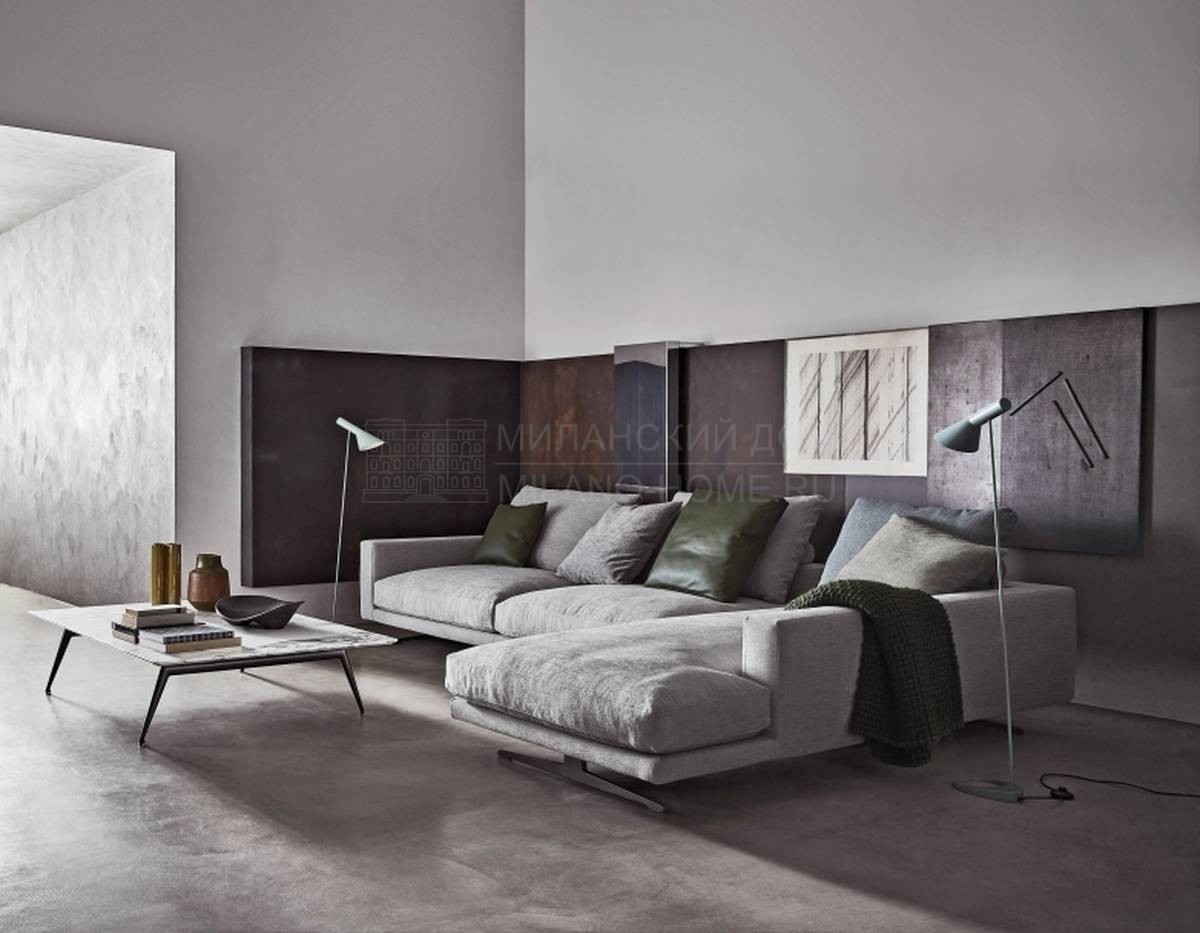 Угловой диван Campiello modular sofa из Италии фабрики FLEXFORM