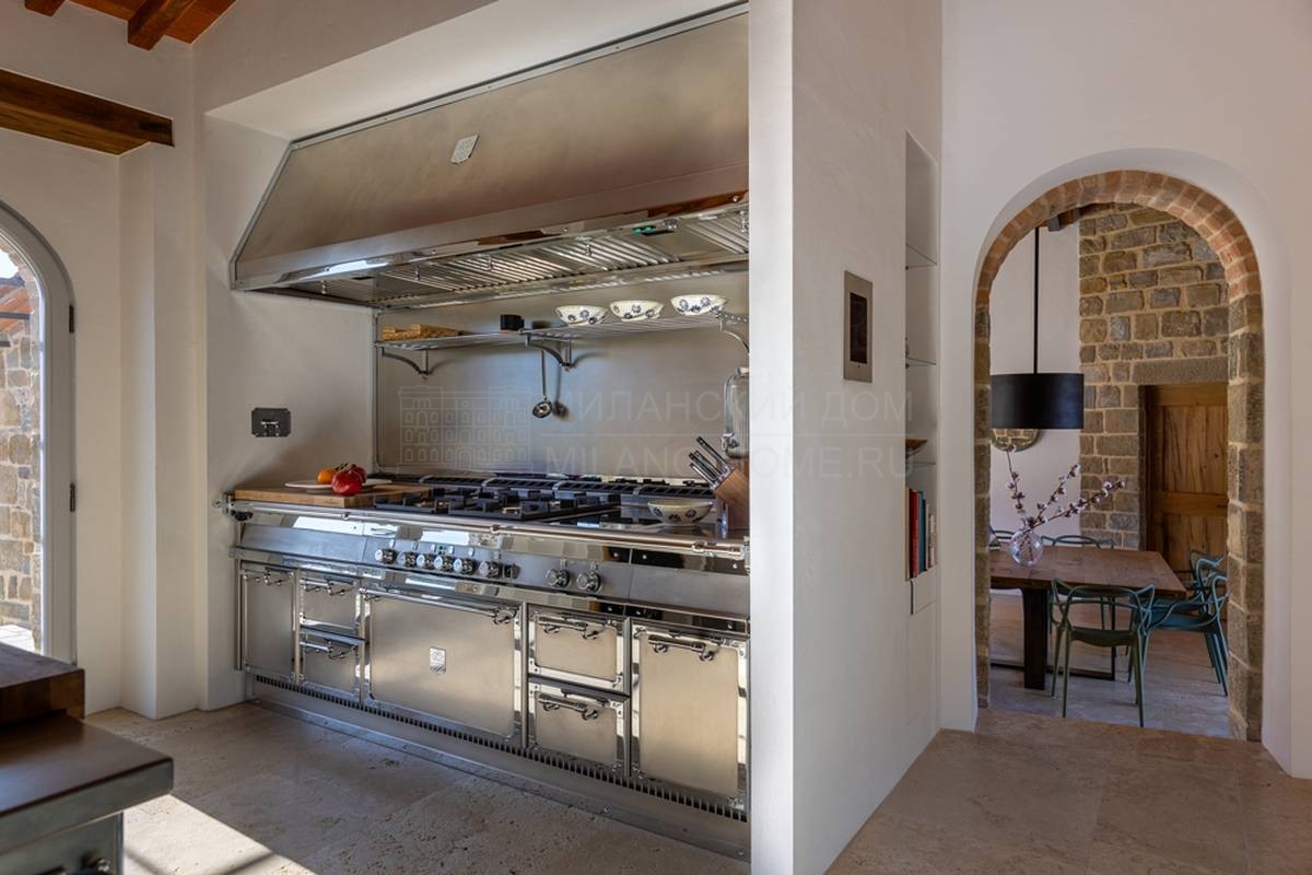 Кухня с фасадом из камня, металла или керамики II Borgo kitchen из Италии фабрики OFFICINE GULLO