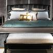Кровать с мягким изголовьем Zaffiro bed — фотография 4