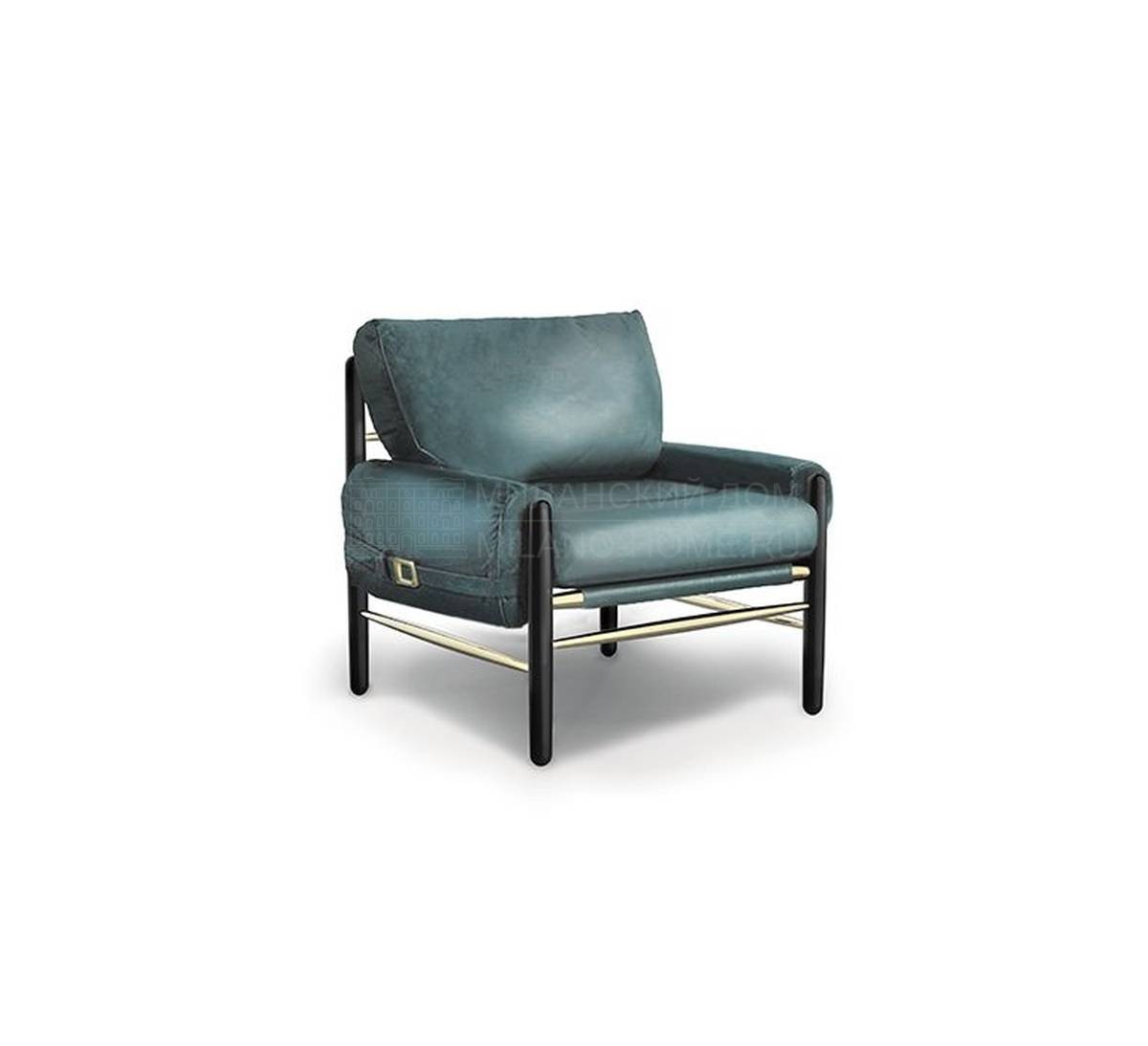 Кожаное кресло Dean/armchair из Португалии фабрики DELIGHTFULL