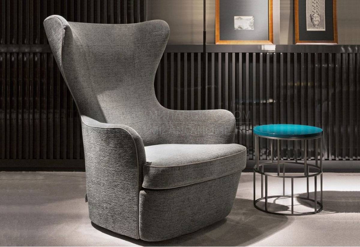 Каминное кресло Elisabeth/ armchair из Италии фабрики FLEXFORM