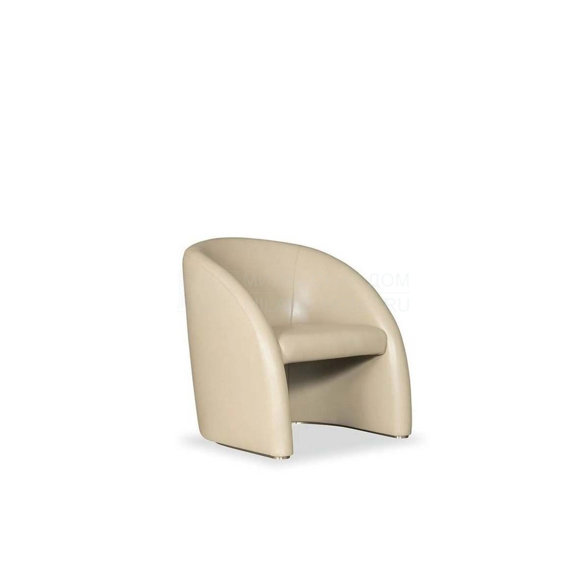 Кожаное кресло Julie armchair leather из Италии фабрики ARMANI CASA