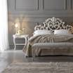 Кровать с деревянным изголовьем Bed 2504