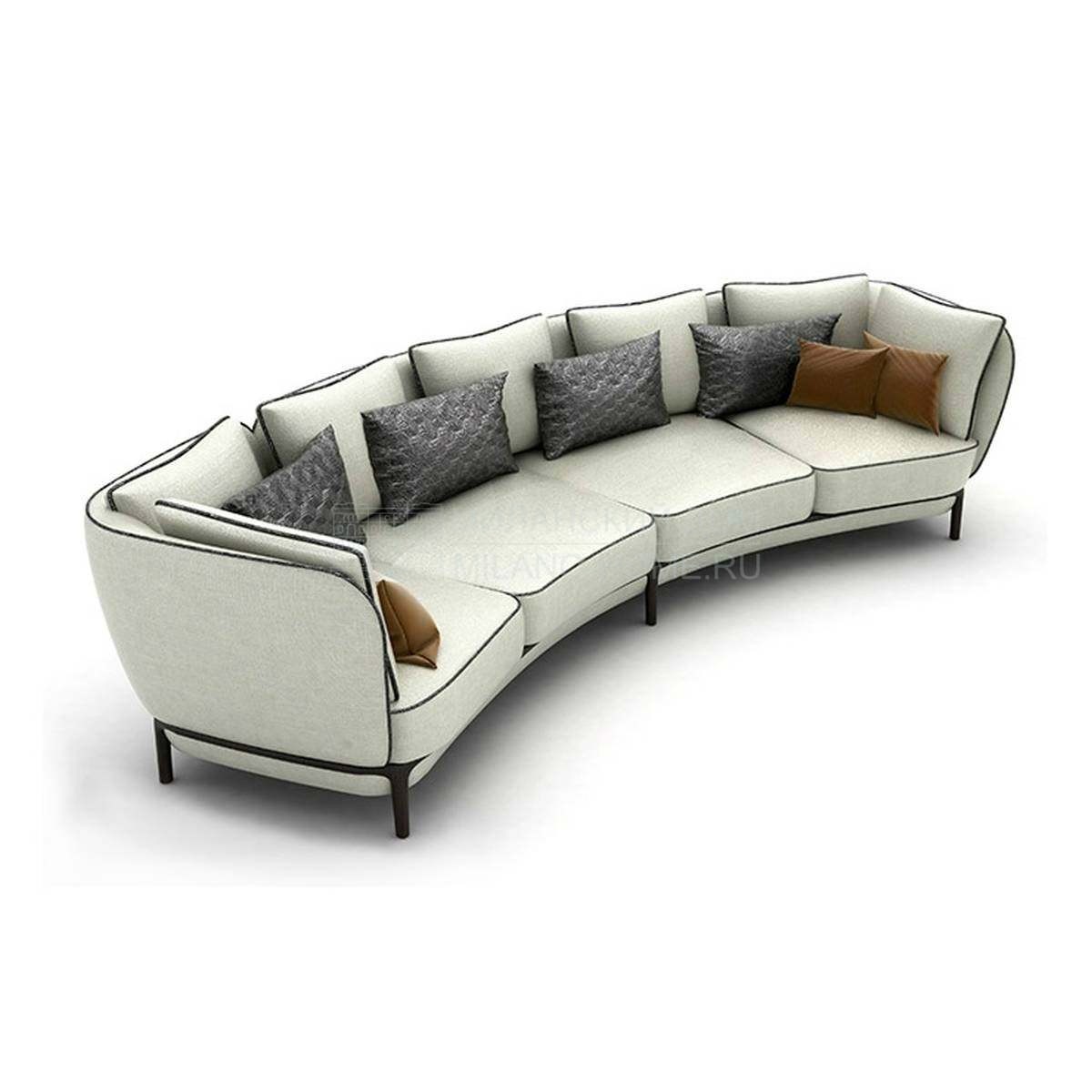 Круглый диван Durban sofa из Италии фабрики PAOLO CASTELLI